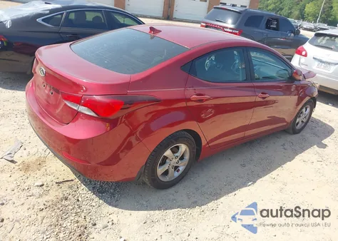 2014 Hyundai Elantra Se из США, поврежденный, VIN 5NPDH4AE6EH491034